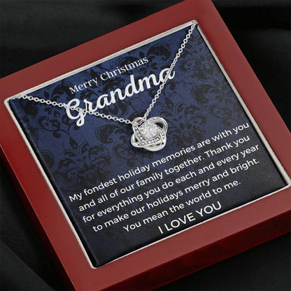 36 Love Knot Neclace