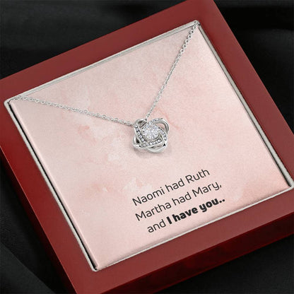 Unbiological Sister Gift | Soul Sister Gift | Naomi had Ruth Necklace