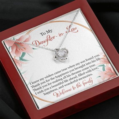 Daughter in law 4 Love Knot Neclace