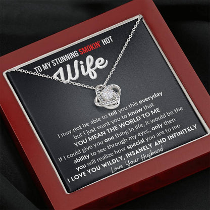 Gift for Wife - You mean the world to me