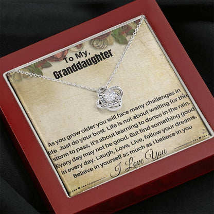 Mama to an Angel (49) Love Knot Neclace