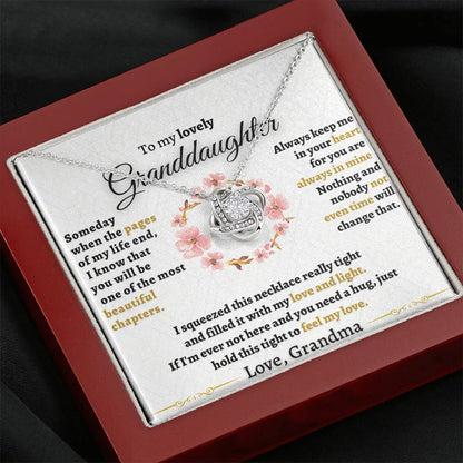 Gift for Granddaughter - Just hold this close