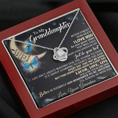 Gift for Granddaughter - I love you to the moon and back