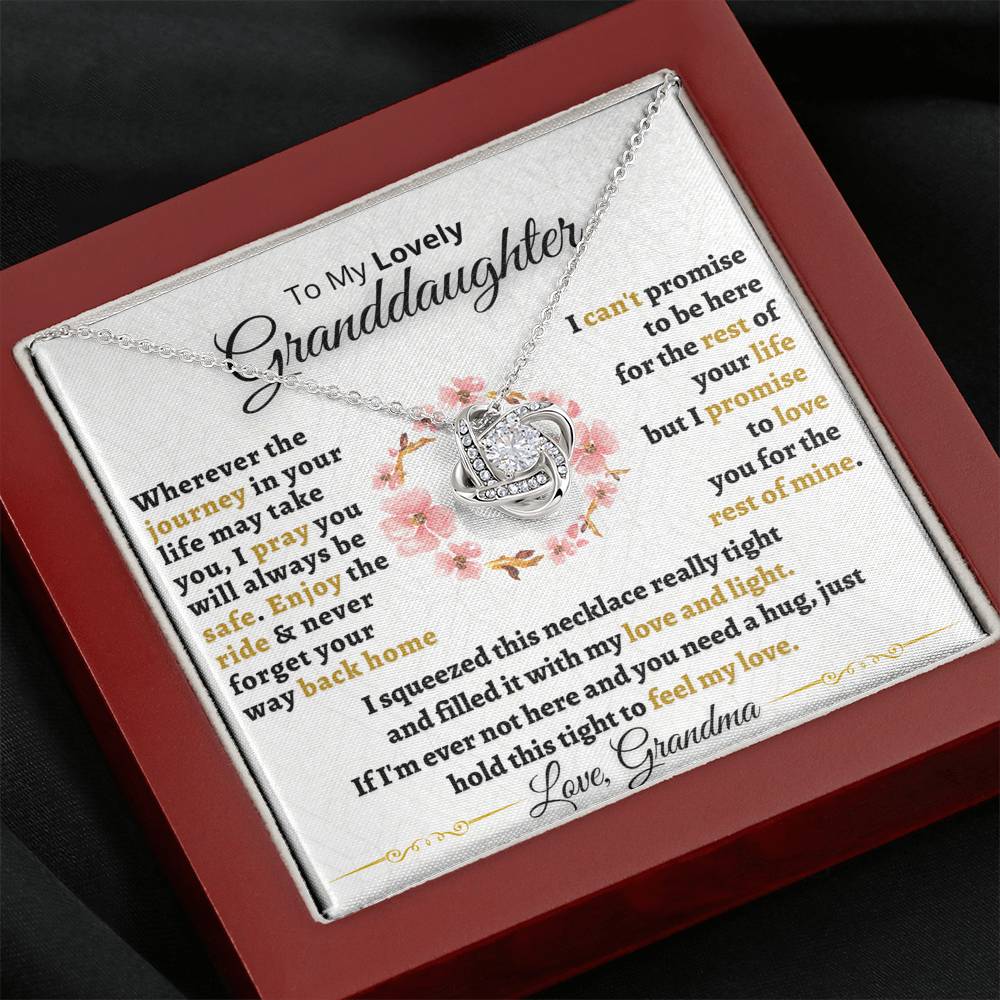 Gift for Granddaughter - I promise to love you for the rest of my life