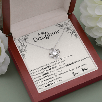 Gift for Daughter - Chase Loveknot