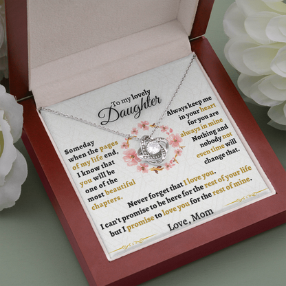 Gift for Daughter - Never forget that I love you