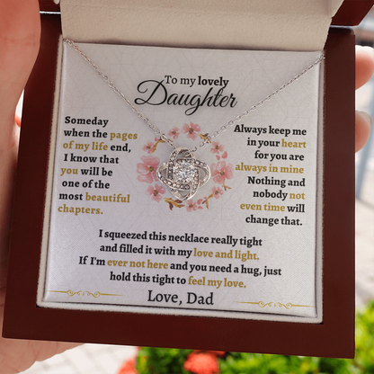 Necklace to Daughter from Dad – A Heartfelt Daughter Necklace from Father