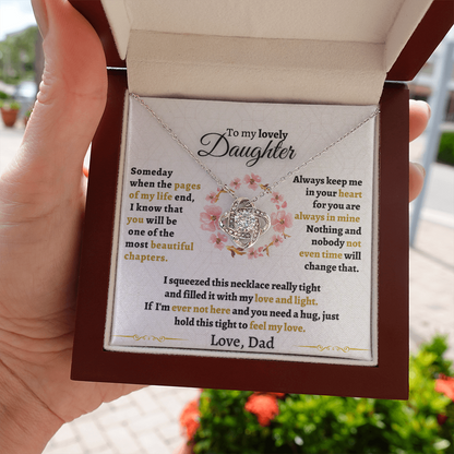 Necklace to Daughter from Dad – A Heartfelt Daughter Necklace from Father