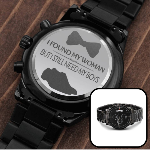 Gift for Groomsman - Engraved Watch